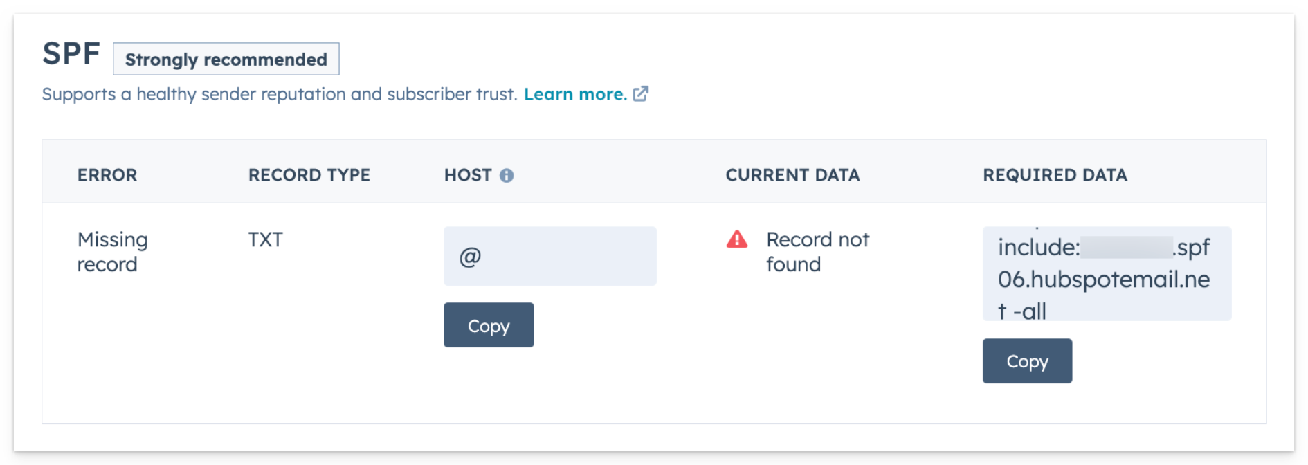 hubspot-email-authentication-spf
