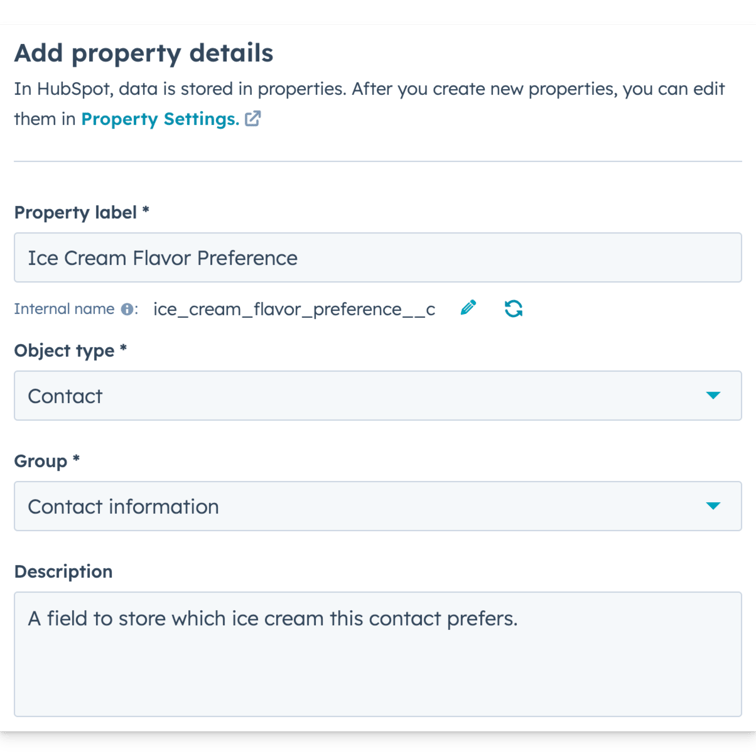 hubspot-custom-property-details